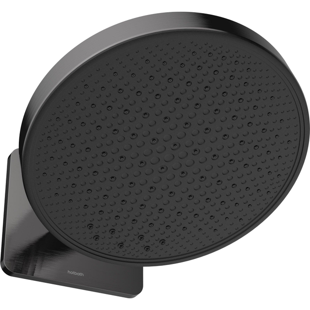 Hotbath &MORE Hoofddouche - 30cm - inbouw - rond - met box - 2 functies - Geborsteld gunmetal PVD M620BGP