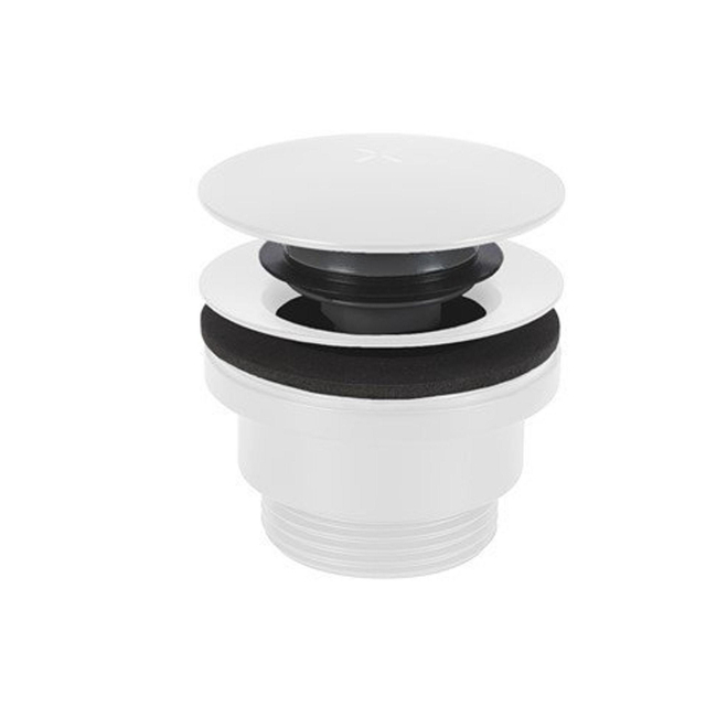 Crosswater MPRO Klikwaste - 1/4 - mat wit PRO0280W+