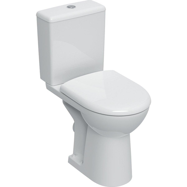 Geberit Renova Comfort staand verhoogd toilet pack rimfree afneembare softclose zitting wit 501.849.