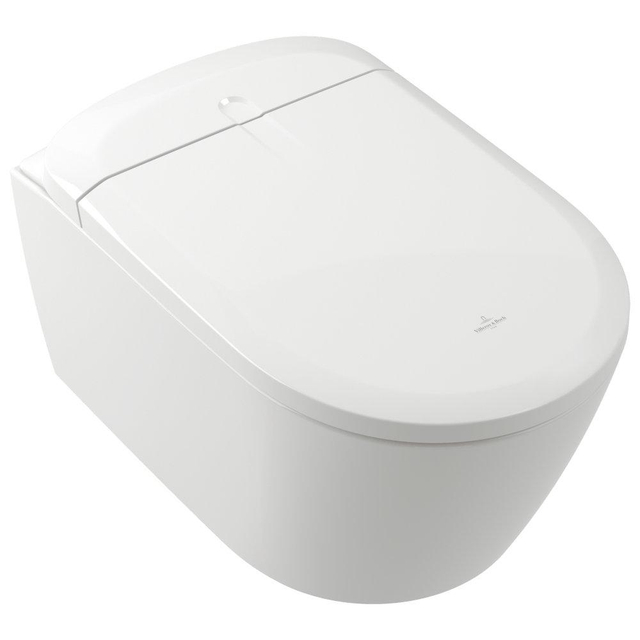 Villeroy & Boch Supreo Select Douche WC - ladydouche - geurafzuiging - spoelrandloos - verwarmde zitting - white alpine v16en3r1