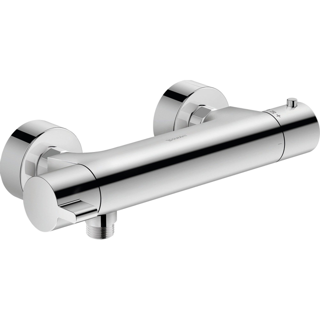 Duravit B.2 therm. douchemkr opbouw 260x1135x40mm chroom hggl. b24220000010