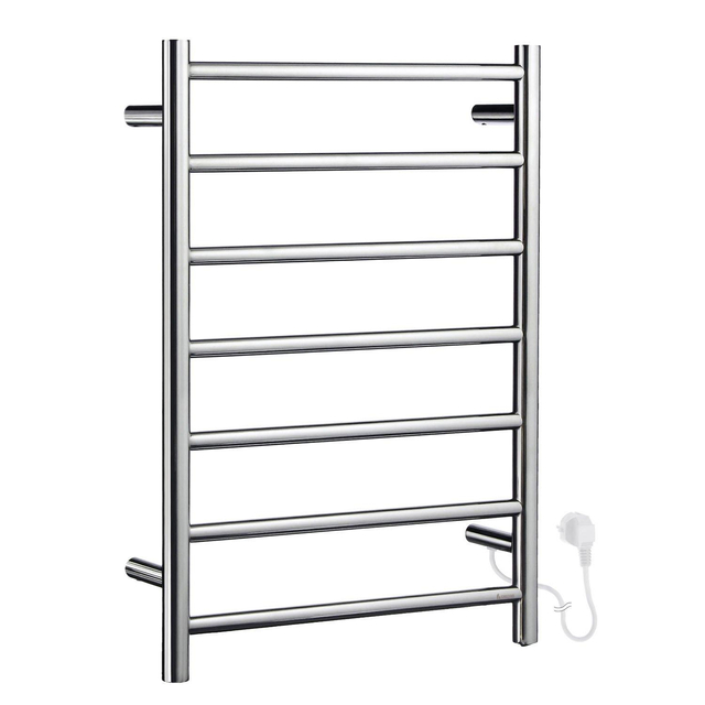Smedbo Dry Handdoekradiator - 50x68.9x11.2cm - ophangen - RVS Gepolijst Edelstaal FK700