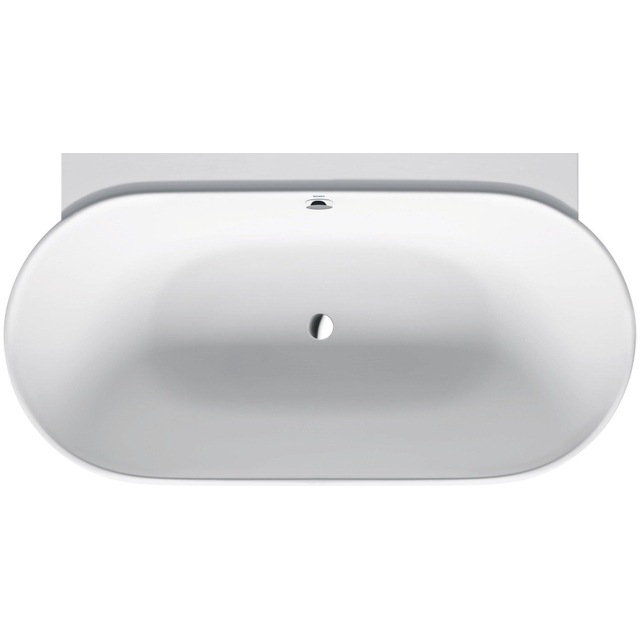 Goedkoopste Duravit Luv half vrijstaand bad 180x95cm mat wit 700433000000000