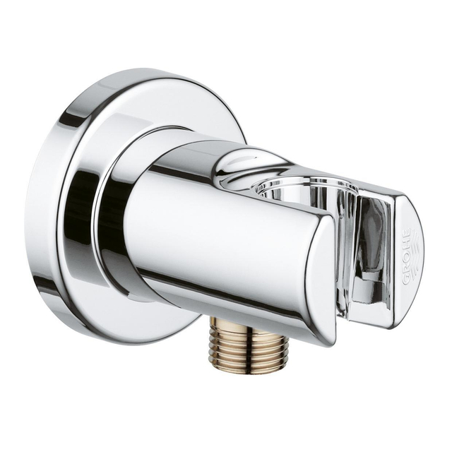 GROHE Relexa wandaansluitbocht 1/2 met wanddouchehouder chroom 28628000