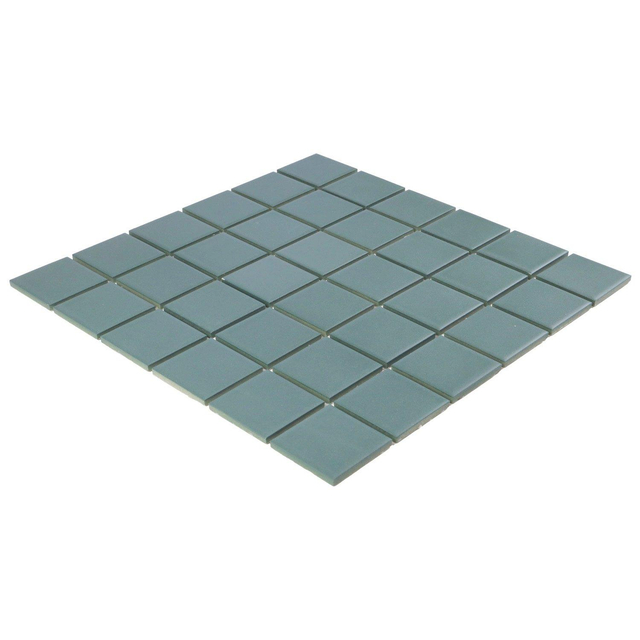 The Mosaic Factory Patterns Mozaïektegel - 4.8x4.8cm - wand en vloertegel - mat - camo green SM48550