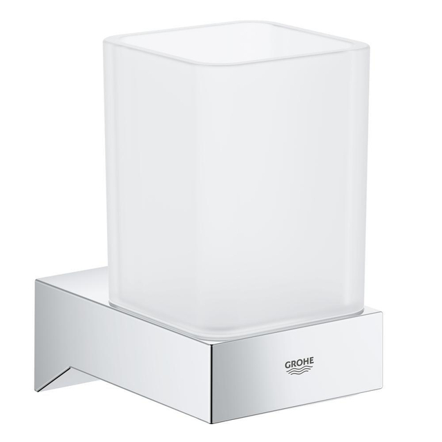 GROHE Selection Cube Wandhouder - voor zeepschaal/glas/zeepdispenser - chroom 40865000