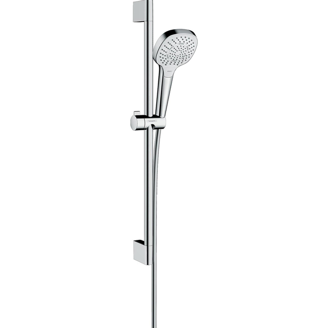 Hansgrohe Croma Select E Multi glijstangset met Croma Select E Multi handdouche EcoSmart 65cm met Is