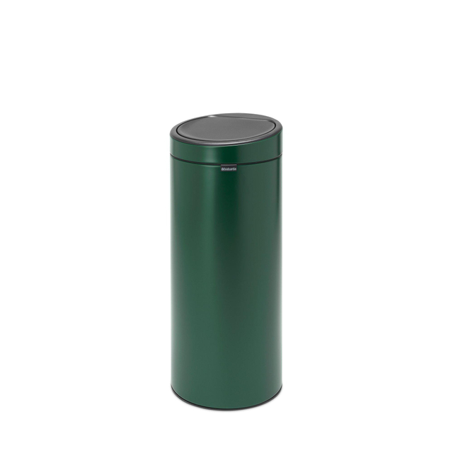 Brabantia Touch Bin Afvalemmer 30 liter kunststof binnenemmer pine green 304262