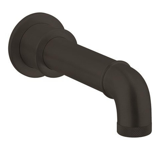 Crosswater MPRO industrial baduitloop 17.5cm opbouw zwart mat PRI0370WM