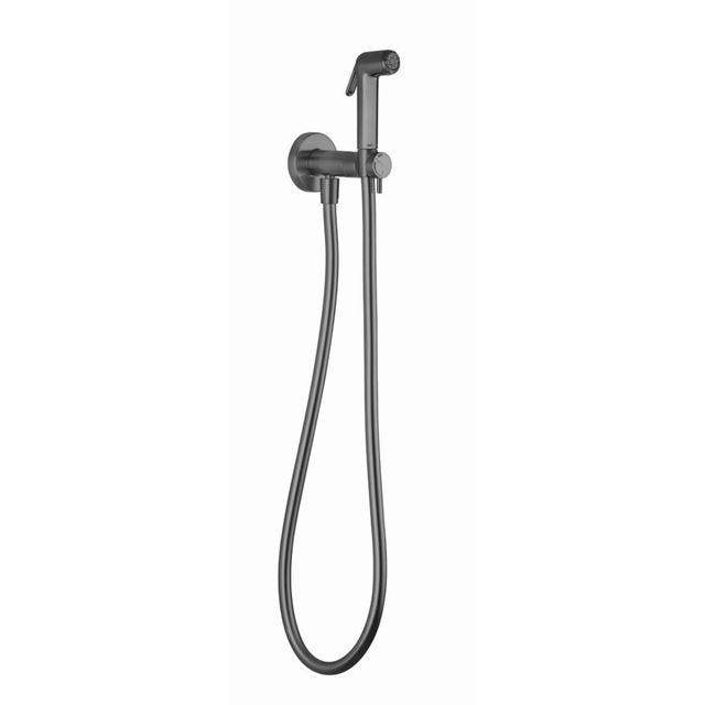 Crosswater MPRO Bidet handdoucheset - inclusief wandhouder - slate (gunmetal) PRO945T