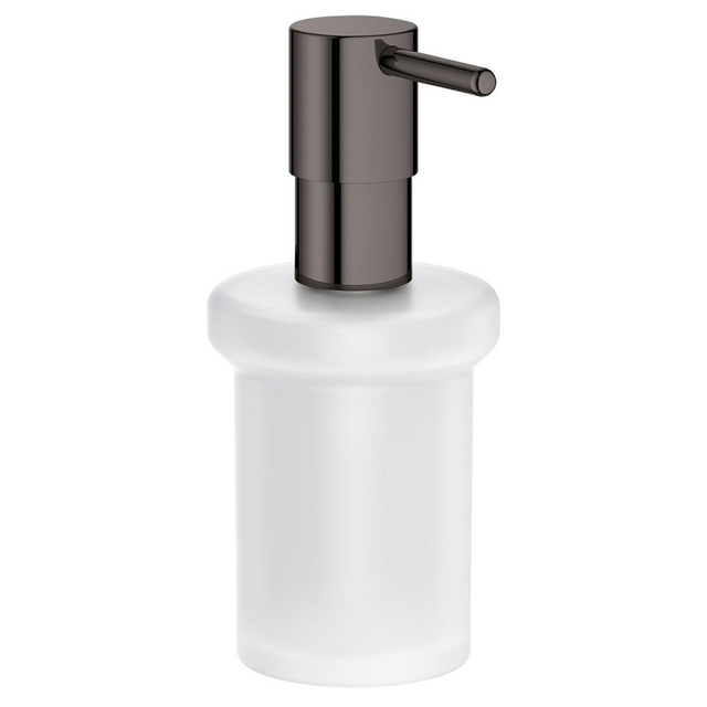 Grohe Essentials zeepdispenser glas zonder houder hard graphite 40394A01