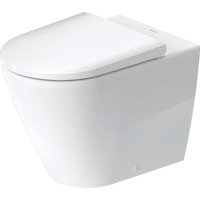 Duravit D-Neo staand toilet 37x58x40cm Wit Hoogglans 2003090000