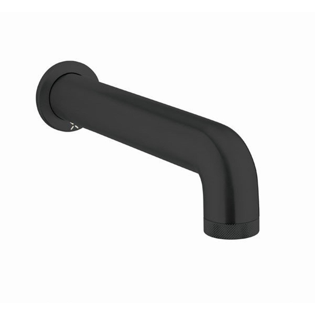 Crosswater Union Baduitloop - 24,7cm - mat zwart UB0370M