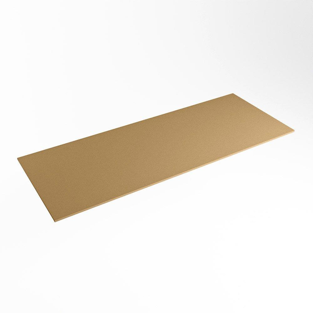 Mondiaz TOP 46 Topblad - 120x46x0.9cm - geschikt voor afdekplaat - Solid surface - Oro XIM49870Oro