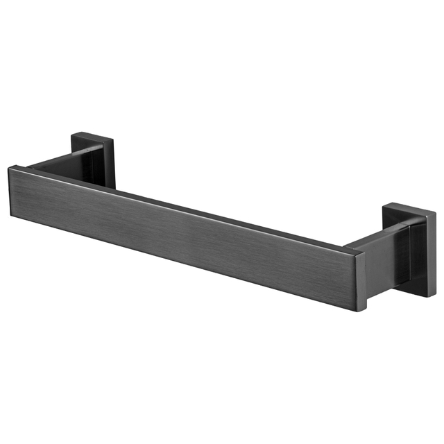 Haceka Edge Handdoekhouder - 25cm - enkel - grafiet gunmetal 1208811