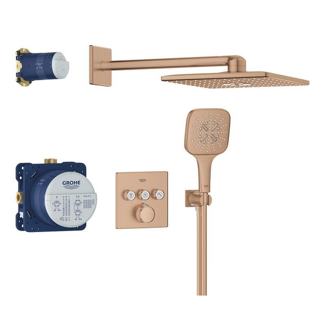Grohe Grohtherm smartcontrol Perfect showerset compl. warm sunset geb. 34864DL0