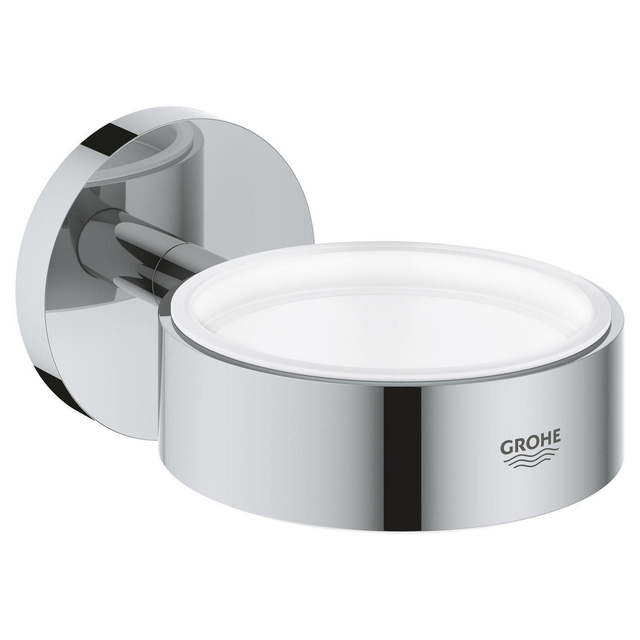 GROHE Essentials Bekerhouder - 7.2x10.7x5.4cm - zonder glas - chroom 40369001