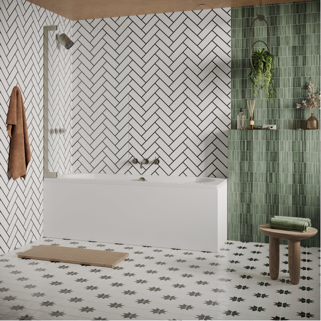 Crosswater Asura scharnierend badscherm - 90x150cm - geborsteld rvs AUBSVC0900