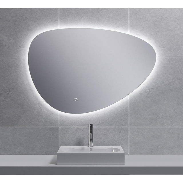 Wiesbaden Uovo spiegel ovaal met LED, dimbaar en spiegelverwarming 90 cm 38.4165