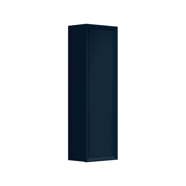 Adema Prime Core Hoge Kast - 120x34.5x27cm - 1 deur - mat marine blauw - MDF OUTLETSTORE 70871