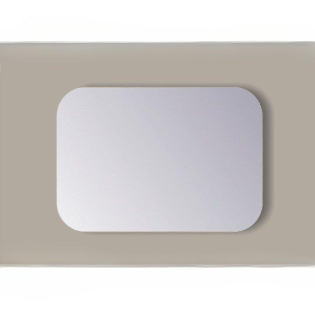 Sanicare Q-mirrors spiegel 60x60x2.5cm Vierkant glas SA.60060