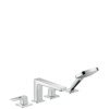 Hansgrohe Metropol 4-gats badrandcombinatie met beugelgreep chroom SW99985 Hansgrohe Metropol 4-gats badrandcombinatie met beugelgreep chroom SW99985
