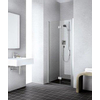 Kermi Liga vouwdeur links 105x200 cm. zilver glans - helder 1011140 Kermi Liga vouwdeur links 105x200 cm. zilver glans - helder 1011140