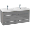 Villeroy & boch Avento onderkast 1180x514 4x lade A89300B3 crystal black crystal black SW209505 Villeroy & boch Avento onderkast 1180x514 4x lade A89300B3 crystal black crystal black SW209505