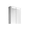 Villeroy en Boch Reflection spiegelkast met geintegreerde verlichting 80x74x15,9cm zilver 1020075 Villeroy en Boch Reflection spiegelkast met geintegreerde verlichting 80x74x15,9cm zilver 1020075