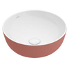 Villeroy en Boch Artis opzetwastafel rond Ø43x12.5cm zonder kraangat zonder overloop rose SW68811 Villeroy en Boch Artis opzetwastafel rond Ø43x12.5cm zonder kraangat zonder overloop rose SW68811