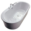 Hoesch Foster Baignoire îlot 190x98x45cm ovale avec pieds Blanc 0382973 Hoesch Foster Baignoire îlot 190x98x45cm ovale avec pieds Blanc 0382973