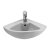 Villeroy en Boch Omnia Compact hoekfontein 55x45cm ceramic+ wit 0132179 Villeroy en Boch Omnia Compact hoekfontein 55x45cm ceramic+ wit 0132179