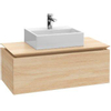 Villeroy en Boch Legato onderkast met 1 lade voor opzetwastafel midden 100x50x38cm zonder verlichting iep 0124530 Villeroy en Boch Legato onderkast met 1 lade voor opzetwastafel midden 100x50x38cm zonder verlichting iep 0124530