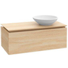 Villeroy en Boch Legato onderkast met 1 lade voor opzetwastafel rond rechts 100x50x38cm iep 0124548 Villeroy en Boch Legato onderkast met 1 lade voor opzetwastafel rond rechts 100x50x38cm iep 0124548