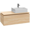 Villeroy en Boch Legato onderkast met 1 lade voor opzetwastafel rechts 100x50x38cm iep 0124554 Villeroy en Boch Legato onderkast met 1 lade voor opzetwastafel rechts 100x50x38cm iep 0124554
