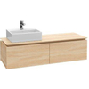 Villeroy en Boch Legato onderkast met 2 laden voor opzetwastafel links 160x50x38cm zonder verlichting glanswit 0124597 Villeroy en Boch Legato onderkast met 2 laden voor opzetwastafel links 160x50x38cm zonder verlichting glanswit 0124597