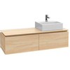 Villeroy en Boch Legato onderkast met 2 laden voor opzetwastafel rechts 160x50x38cm zonder verlichting iep 0124614 Villeroy en Boch Legato onderkast met 2 laden voor opzetwastafel rechts 160x50x38cm zonder verlichting iep 0124614