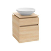 Villeroy en Boch Legato onderkast met 2 laden voor opzetwastafel 45x50x55cm glanswit 0124615 Villeroy en Boch Legato onderkast met 2 laden voor opzetwastafel 45x50x55cm glanswit 0124615