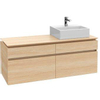 Villeroy en Boch Legato onderkast met 4 laden voor opzetwastafel rechts 140x50x55cm zonder verlichting matwit 0124708 Villeroy en Boch Legato onderkast met 4 laden voor opzetwastafel rechts 140x50x55cm zonder verlichting matwit 0124708