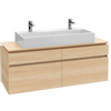 Villeroy & Boch Legato Meuble sous lavabo avec 4 tiroirs pour lavabo à poser central 160x50x55cm Orme 0124830 Villeroy & Boch Legato Meuble sous lavabo avec 4 tiroirs pour lavabo à poser central 160x50x55cm Orme 0124830