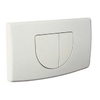 Plieger Spring plaque de commande - commande frontale - technique de double chasse - blanc 0703111