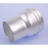 Burgerhout Alu fix dikwandig aluminium verloopstuk vergrotend 70x80mm 1403102 Burgerhout Alu fix dikwandig aluminium verloopstuk vergrotend 70x80mm 1403102