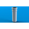Burgerhout Safe-PP rookgasafvoerbuis Ø80 l=1000mm PP wit 1405562