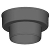 Ubbink WTW verloopstuk geïsoleerd leidingsysteem 150-125mm SW388821