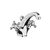 Kludi Adlon robinet de lavabo 140mm avec vidage avec bec fixe chrome 0402664 Kludi Adlon robinet de lavabo 140mm avec vidage avec bec fixe chrome 0402664