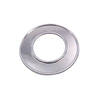 Burgerhout rozet Ø100mm Aluminium enkelwandig 1421662
