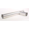Burgerhout tuyau de suie en aluminium avec support sans capuchon 110mm 1421743
