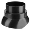 Burgerhout Scharnierstuk rookgas 90mm F110 zwart 1436299 Burgerhout Scharnierstuk rookgas 90mm F110 zwart 1436299
