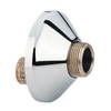Grohe S koppeling met rozet per stuk 1/2x3/4 chroom 0433766 Grohe S koppeling met rozet per stuk 1/2x3/4 chroom 0433766