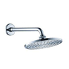 Hansgrohe Raindance hoofddouche 18cm met douchearm 23cm chroom 0458260 Hansgrohe Raindance hoofddouche 18cm met douchearm 23cm chroom 0458260